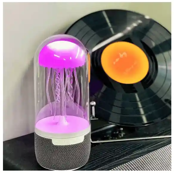 Lámpara Led De Medusa Con Bluetooth