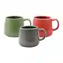Mug Taza Expressions Multicolor 400 Ml X 3 Und Ceramica