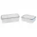 Recipiente Expressions Rectangular Cm X 3 Pzs