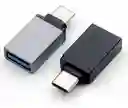 Adaptador Conector Usb A Usb C 3.0 Carga Datos Otg Hembra M