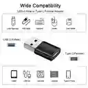 Adaptador Convertidor Tipo C Hembra A Usb Macho Otg