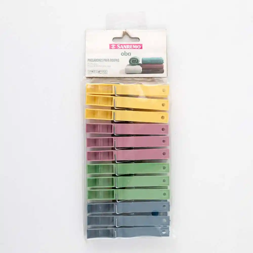 Pinza Ropa Sanremo Plastico