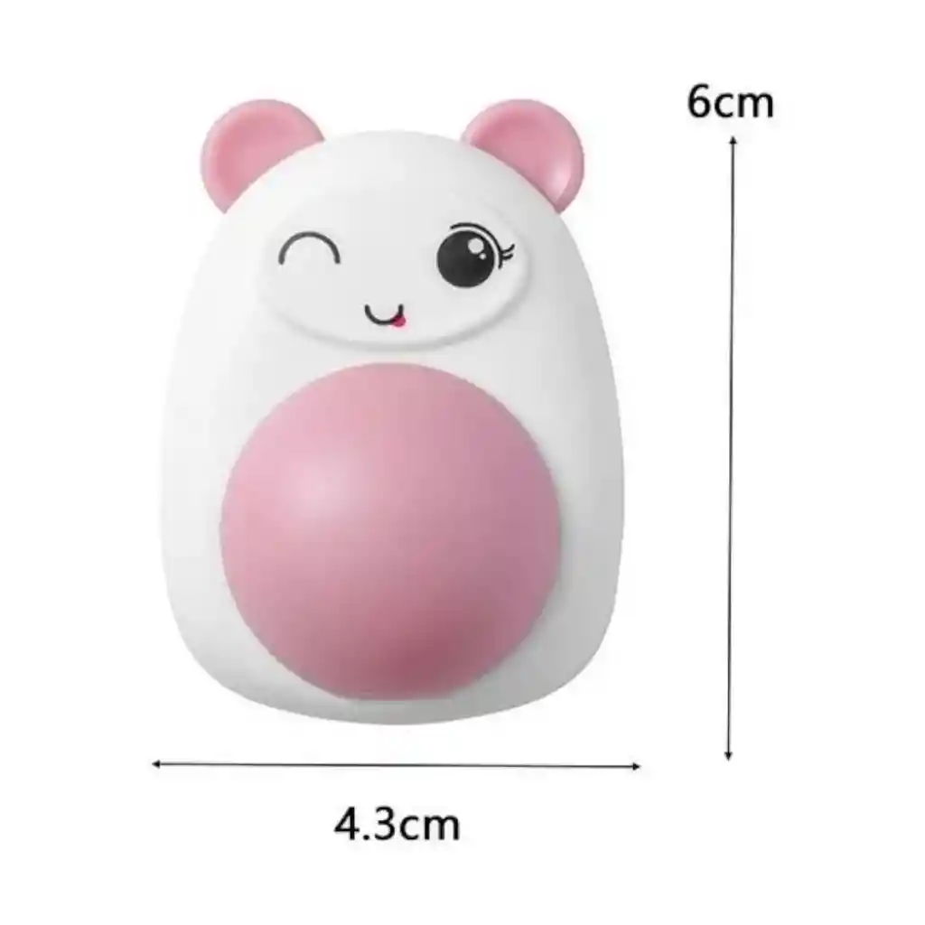Juguete Interactivo En Forma De Oso Hierba Gatera Giratorias De 360° Mp0313