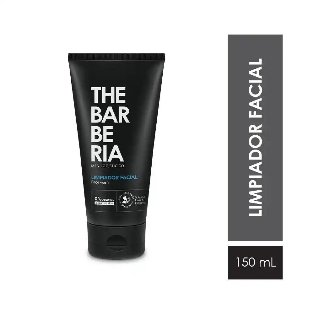 The Barberia Limpiador Facial Face Wash 150ml