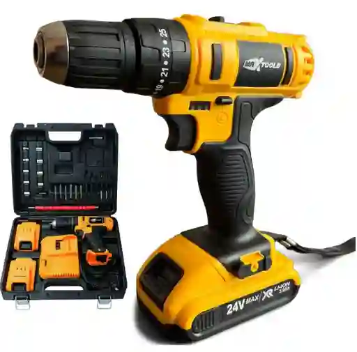 Taladro Percutor Inalámbrico 24v