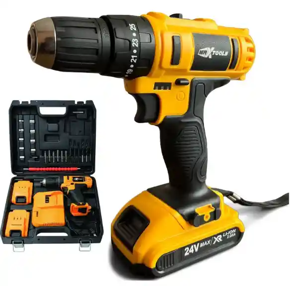 Taladro Percutor Inalámbrico 24v