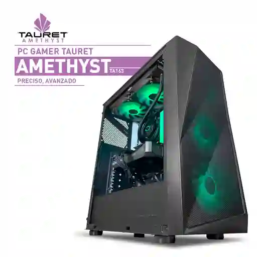 Pc Gamer Tauret Amethyst Ta163 Amd Ryzen 5 7500f Rtx 5060 Ti 16gb Ram 32gb M.2 1tb