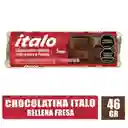 Chocolatina Rellena Con Sabor A Frutas Italo 46g