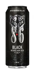 Cerveza Negra Importada Artesanal Black 86 500ml