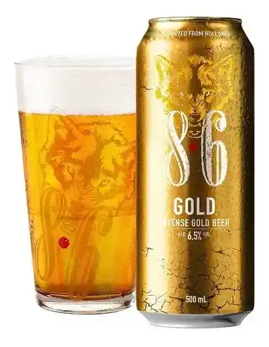 Cerveza Gold Intense Beer Importada Artesanal 8.6 500ml