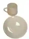 Set De Pocillos Y Platos Tinteros Elegantes Para Cocina X 6 Unidades