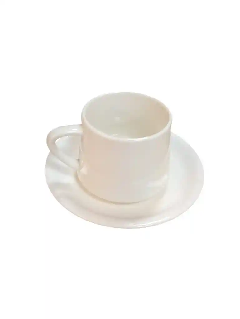 Set De Pocillos Y Platos Tinteros Elegantes Para Cocina X 6 Unidades