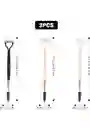 Peine Separador De Pestañas Con Cepillo Para Cejas, Cepillo De Pestañas Para Eliminar Exceso De Rimel