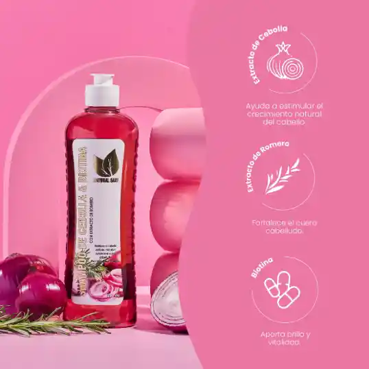 Shampoo Cebolla Natural Sant X 500 Ml