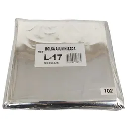 Bolsa Aluminio L17 X100und