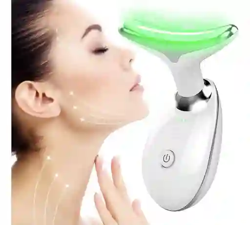 Masajeador Facial Reductor Arrugas Y Papada R Color Blanco