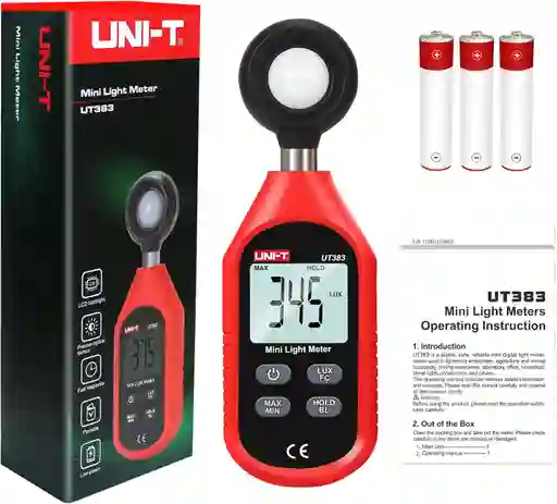 Mini Luxómetro Medidor De Luz Intensidad