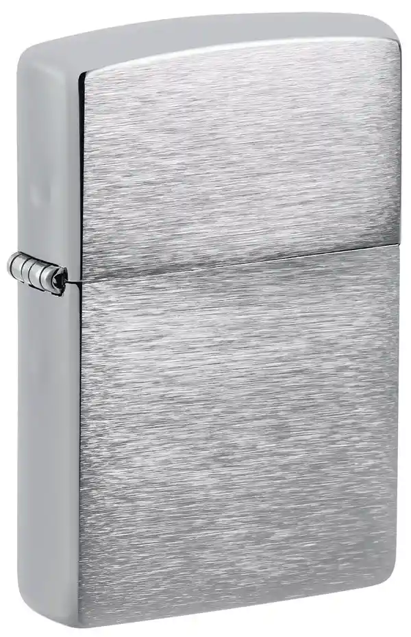 Encendedor Zippo Original Cromo Cepillado Cod200 A Prueba De Viento