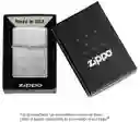Encendedor Zippo Original Cromo Cepillado Cod200 A Prueba De Viento