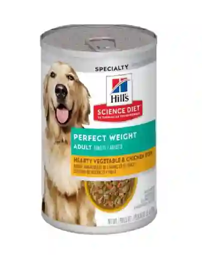 Canine Adult Perfect Weight Lata X 12,5oz(0,354kg)