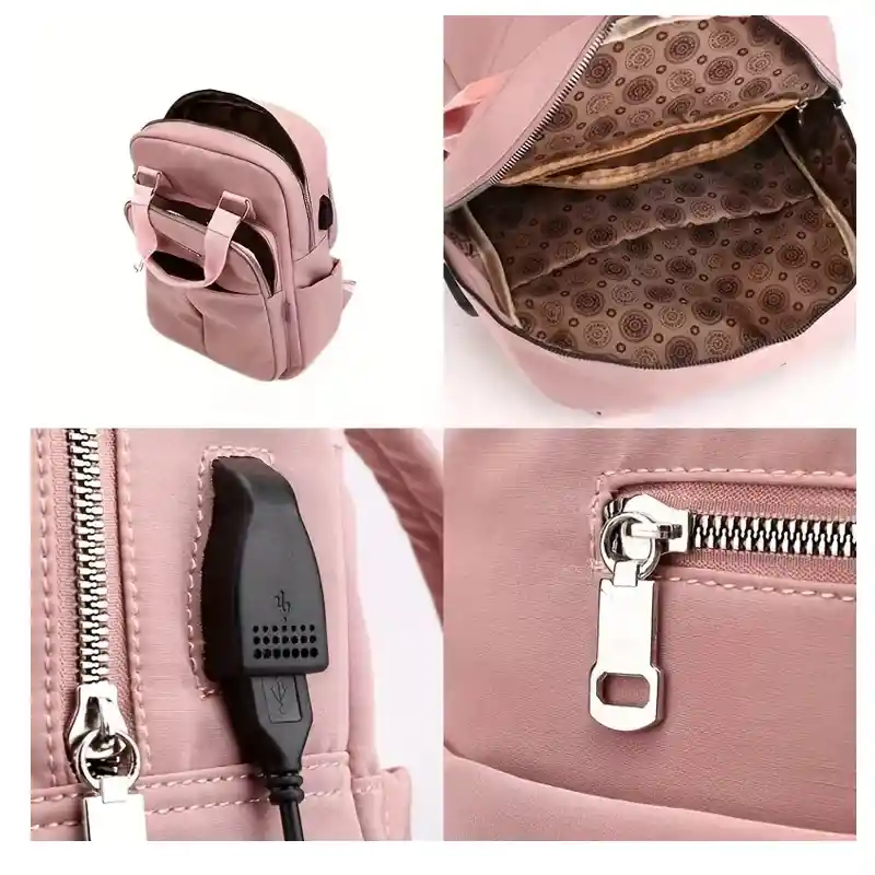 Morral Bolso Con Bolsillo