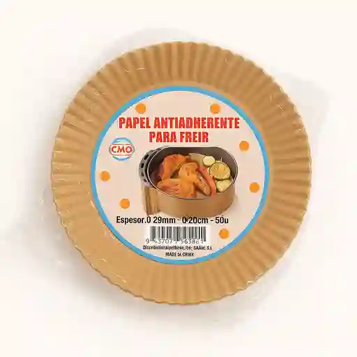 Papel Antiadherente Para Airfryer X50 Unidades