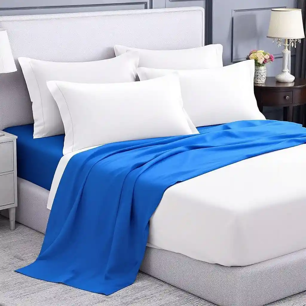 Setx4 Almohadas De Lujo Fibra Sintética