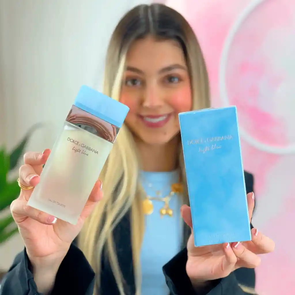 Perfume Light Blue Dolce&gabbana Para Mujeres
