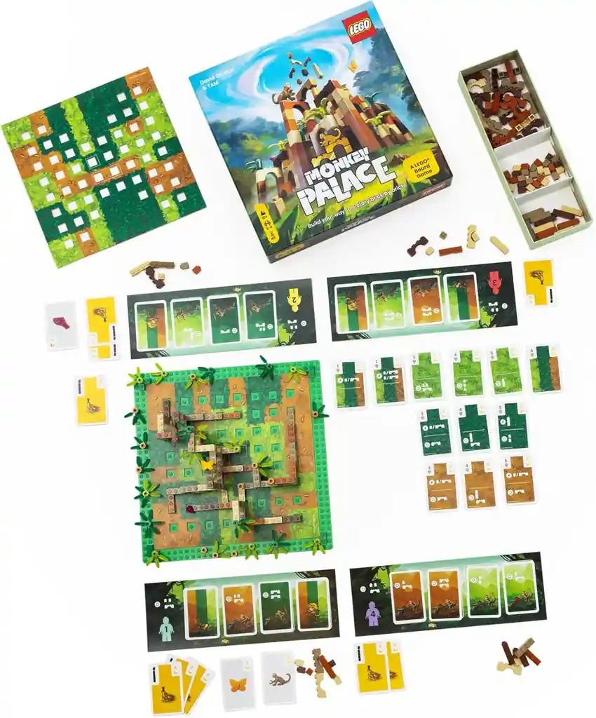 Juego De Mesa Monkey Palace Estrategia Lego Para Niños