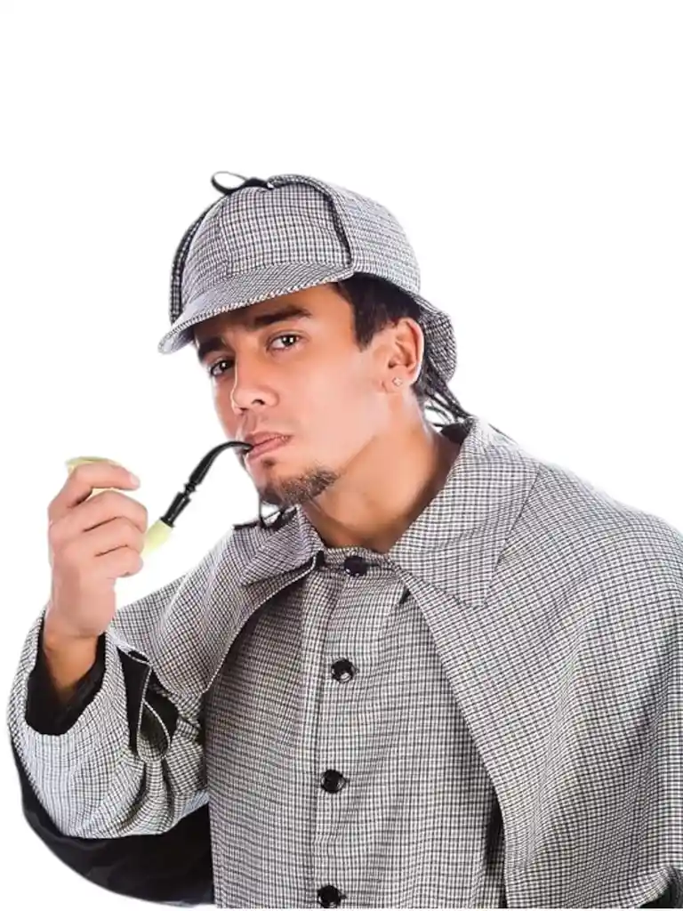 Pipa Marinero Disfraz Inspector Retro Cosplay Detective