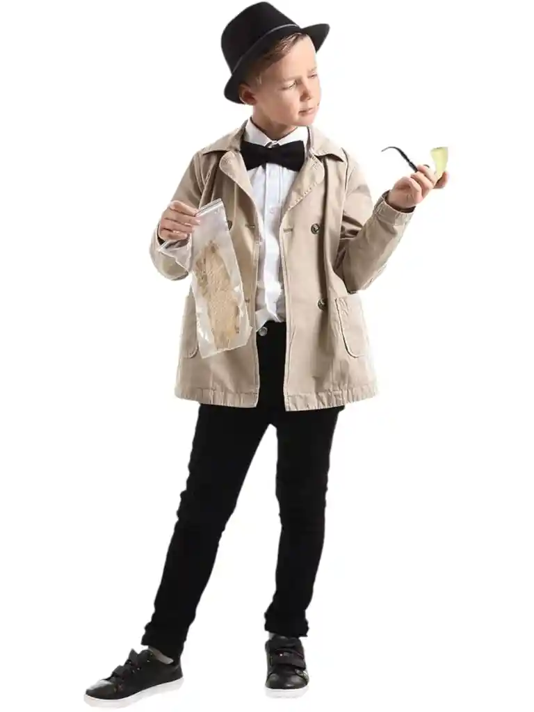 Pipa Marinero Disfraz Inspector Retro Cosplay Detective