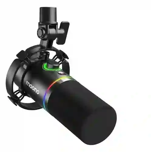 Micrófono Maono Pd200x Dinámicos Cardioide Color Negros