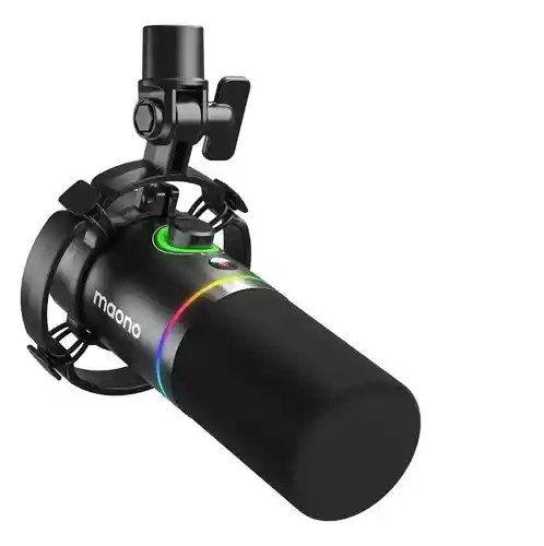 Micrófono Maono Pd200x Dinámicos Cardioide Color Negros