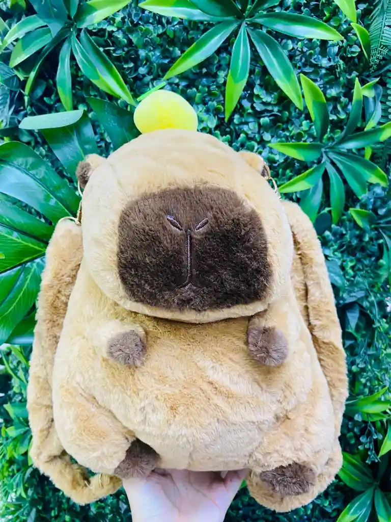 Bolso De Peluche De Capibara