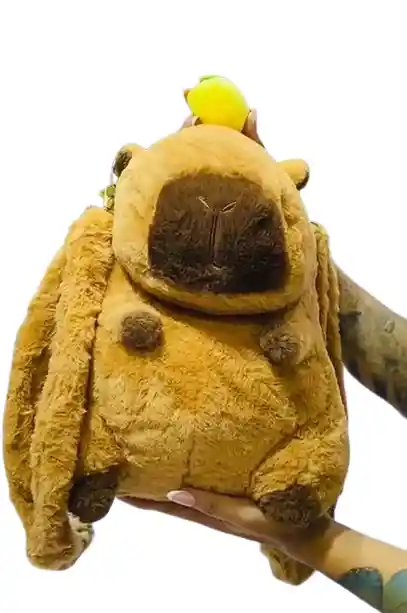 Bolso De Peluche De Capibara