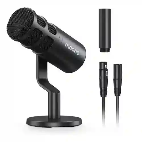 Micrófono Maono Pd100 Micrófono Dinámico Cardioide Negro