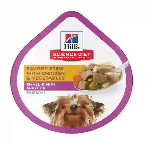 Canine Adult Small Paws Traystew With Chicken Pouch X 99 Grs