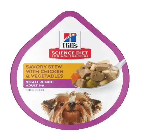 Canine Adult Small Paws Traystew With Chicken Pouch X 99 Grs