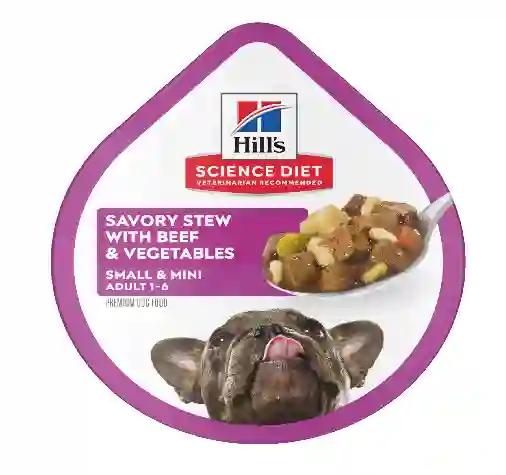 Canine Adult Small Paws Traystew With Beef Pouch X 99 Grs