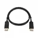 Cable Displayport 1.8m, Dos Puertos Macho