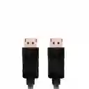 Cable Displayport 1.8m, Dos Puertos Macho
