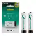 Pila Batería Recargable Aaa X2 Unidades 900mah 1.2v Ni-mh