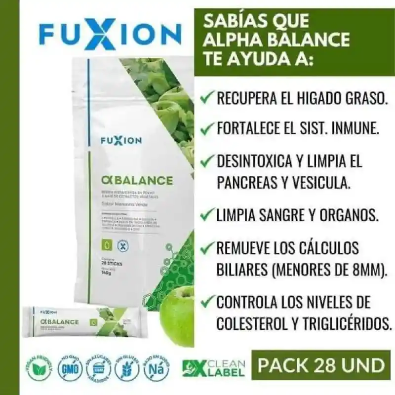 Fibra Jugo Verde Alpha Balance