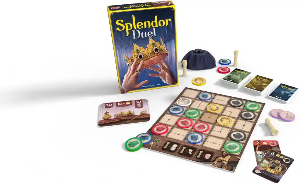 Juego De Mesa Splendor Duel Duelo Estratégico Para Niños