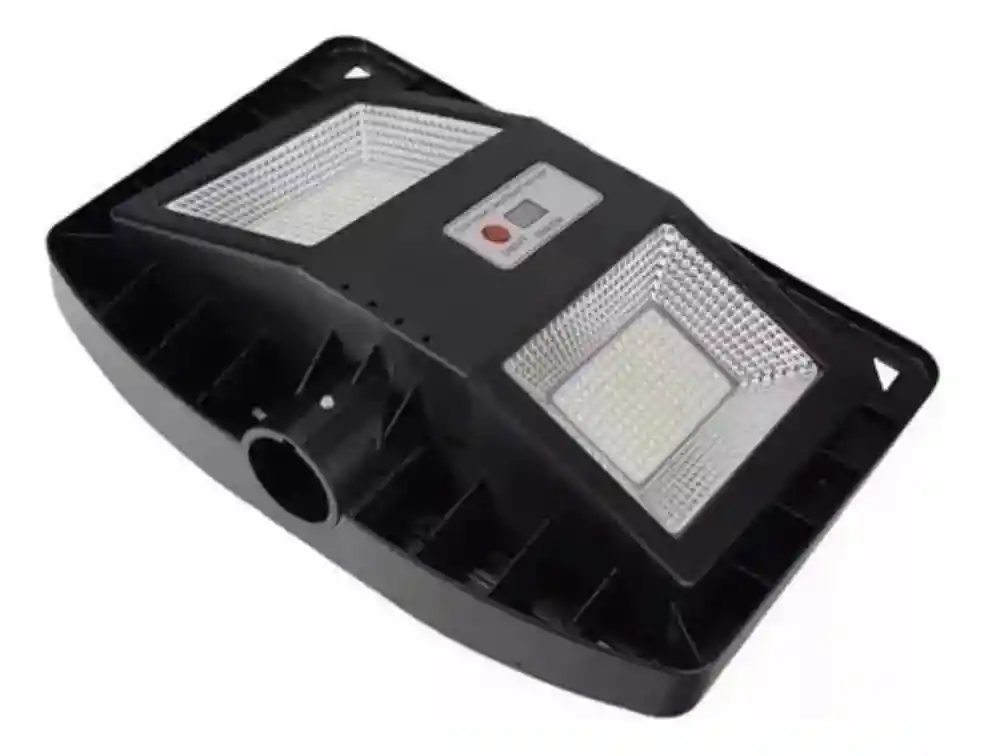 Lampara Calle Reflector Doble Panel Energía Solar 300w