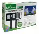 Lampara Calle Reflector Doble Panel Energía Solar 300w