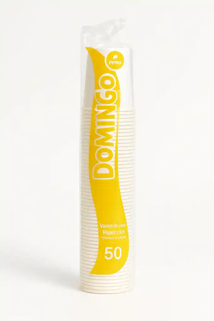 Vaso 9oz De Carton Blanco X40 Unidades