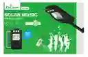 Reflector Solar Panel 30w Recargable Parlante Bluetooth Musica