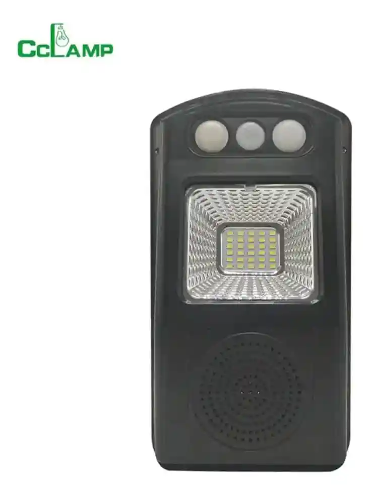 Reflector Solar Panel 30w Recargable Parlante Bluetooth Musica