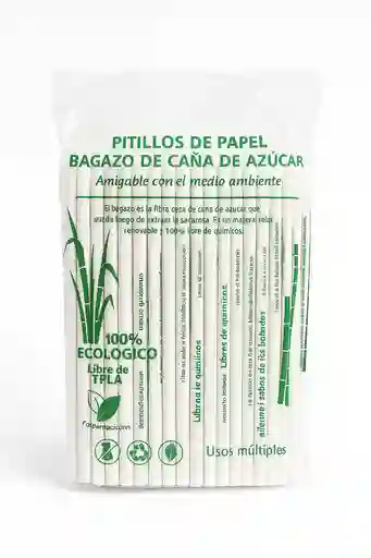 Pitillo Ecologico Caña X200 Unidades